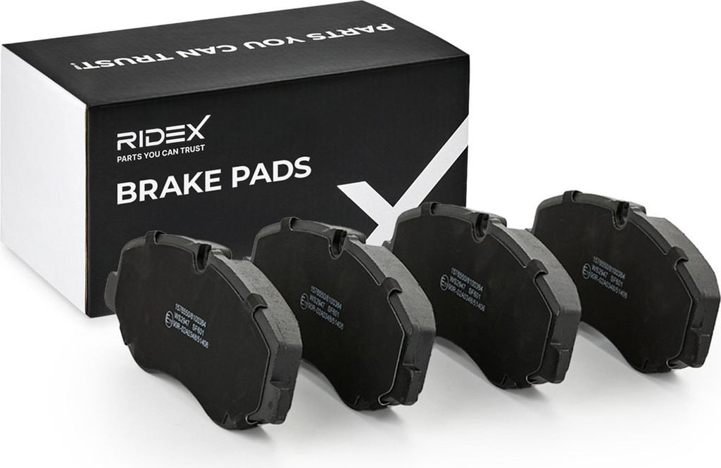 RIDEX Bremsbeläge Satz Vorne passend für MERCEDES-BENZ SPRINTER 3,5-t Kasten (906) 402B0996