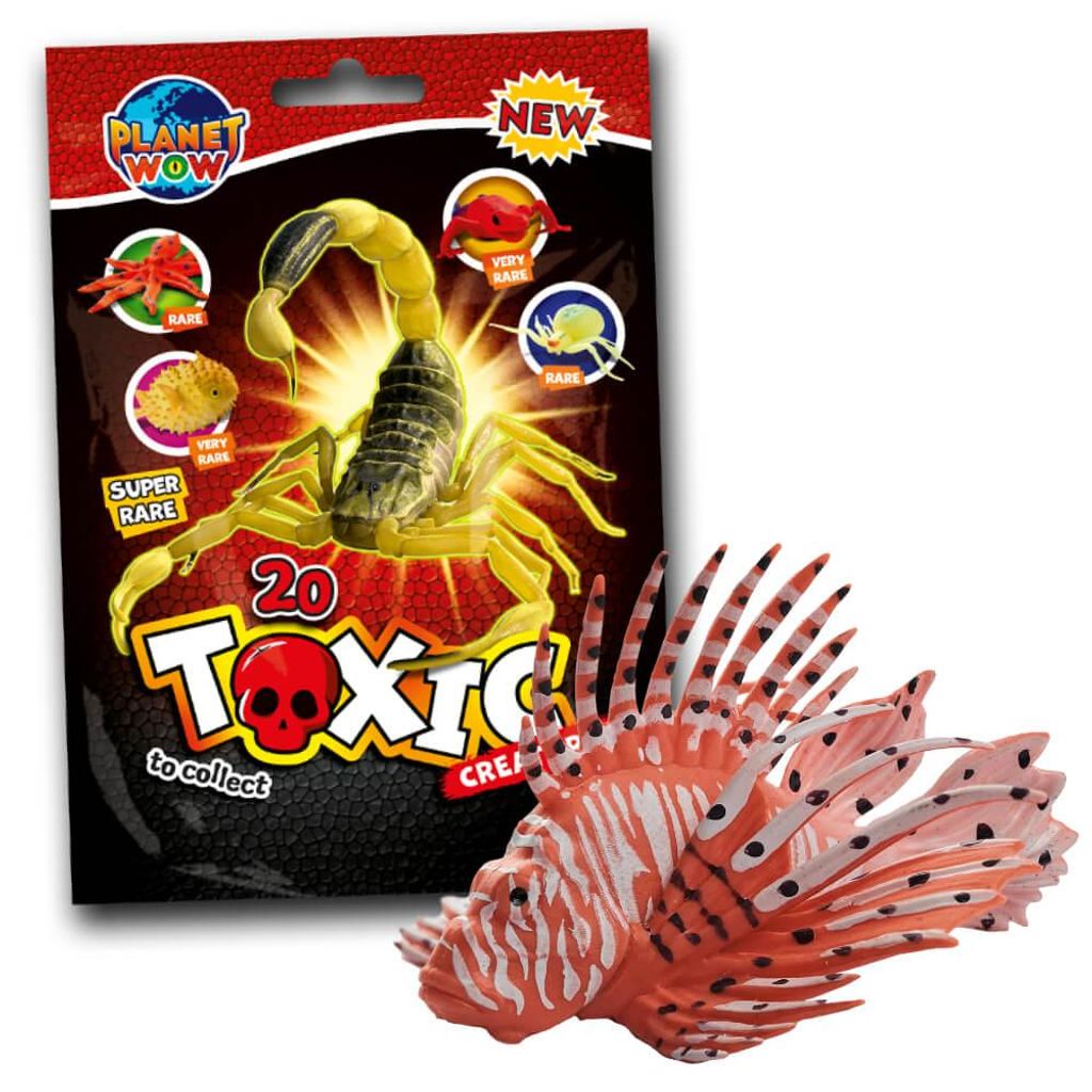 Toxic Creatures Sammelfiguren - Planet Wow - Figur 14. Afrikanischer Feuerfisch