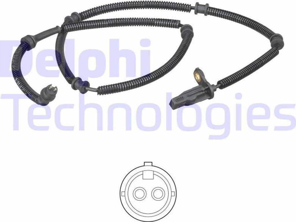 DELPHI SS20575 Raddrehzahlsensor OE 8200037443 kompatibel mit Master