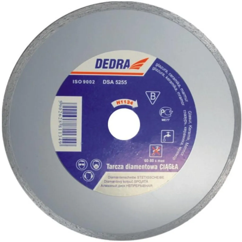 Disque Diamanté Vitrier pour Coupe de Verre et Carrelage Grès 300mm