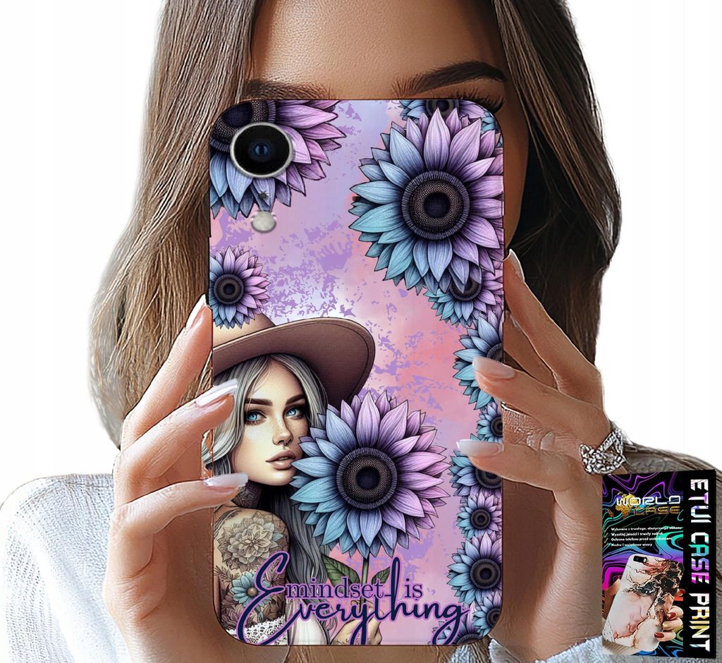 Hülle Für Iphone Xr - Frau In Sonnenblumen, Feminine Designs
