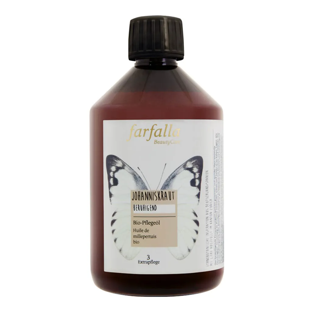 Huile de soin au Millepertuis 500ml - Macérat huileux naturel pur et bio