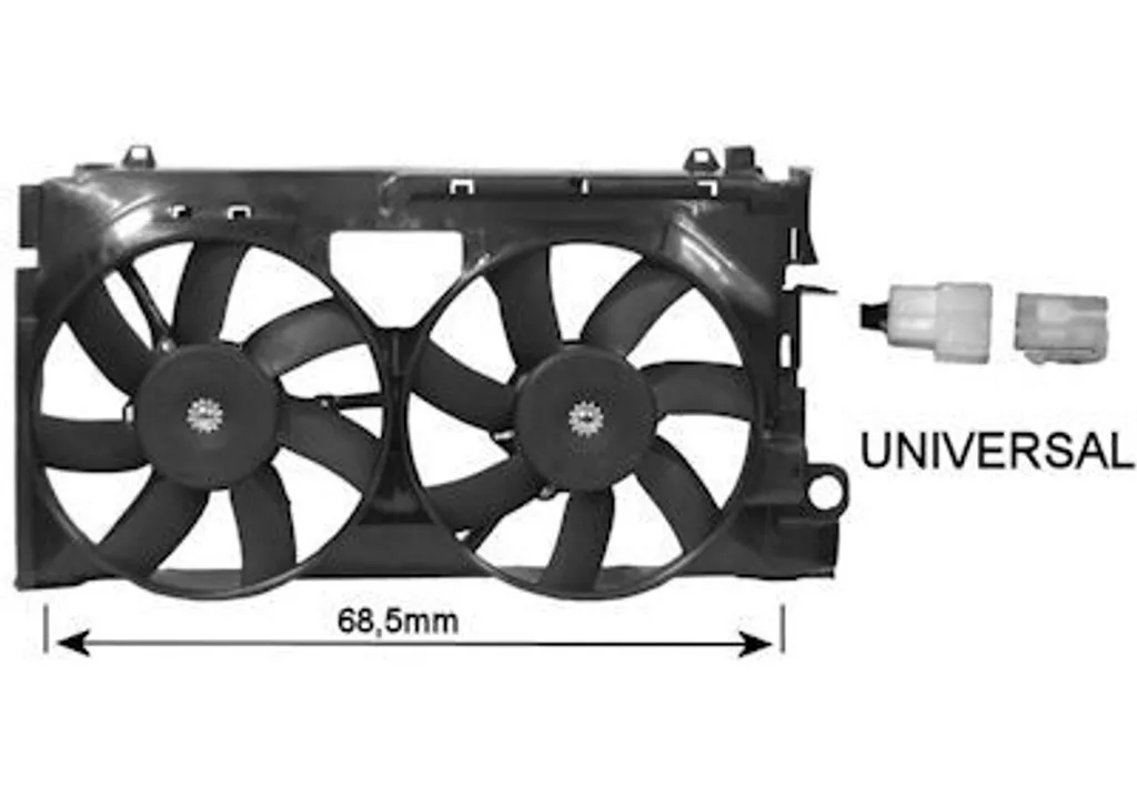 Évitez la Surchauffe Moteur avec le Ventilateur VAN WEZEL 0955749