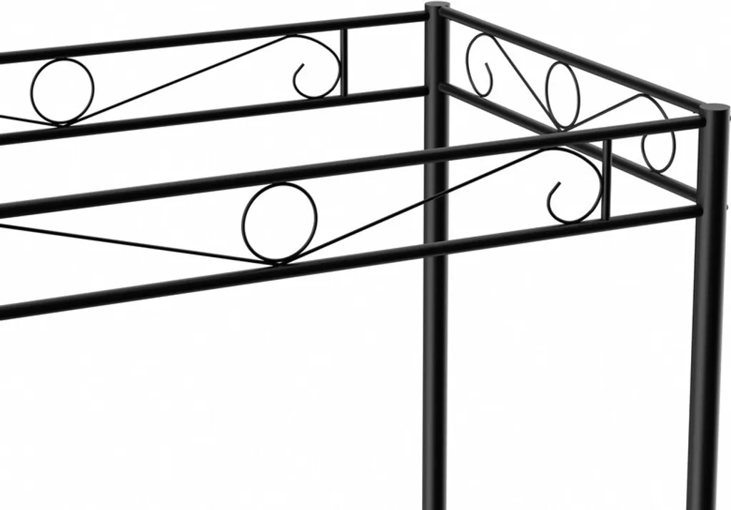 HJ WeDoo Ensemble Table à Manger 4 Chaises Bois et Métal Style Industriel - 9