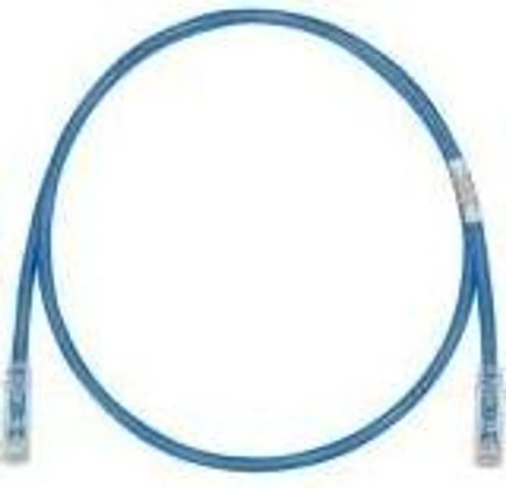 Cordon RJ45 Cat6 UTP Bleu 1m Panduit - Câble Ethernet Ethernet Haute Qualité