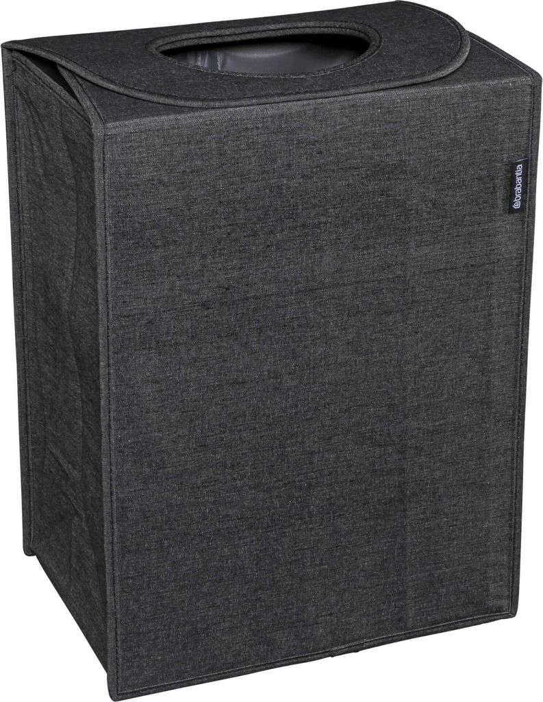 Brabantia Wäschekorbtasche 55 L faltbar schwarz Produktbild 