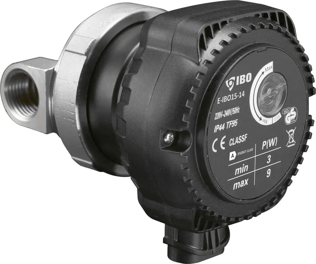 Pompe de circulation d'eau IBO E-IBO 15-14 silencieuse et basse énergie