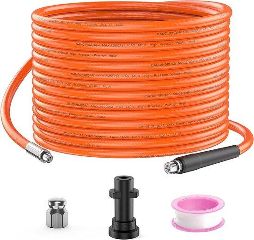 Entkalker-Set für Rohre - Oranges Rohrreinigungssatz