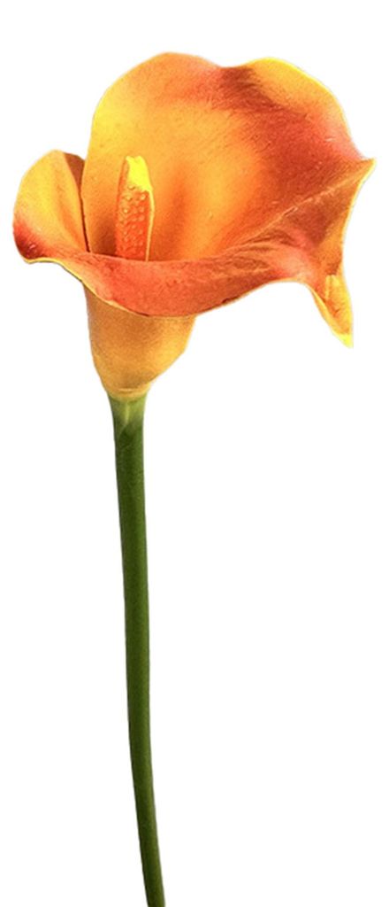 Künstliche Calla-Lilie, realistische künstliche Blume, Stiel, Dekoration für Zuhause, Büro, Hochzeit, Party, drinnen und draußen, künstliche ...