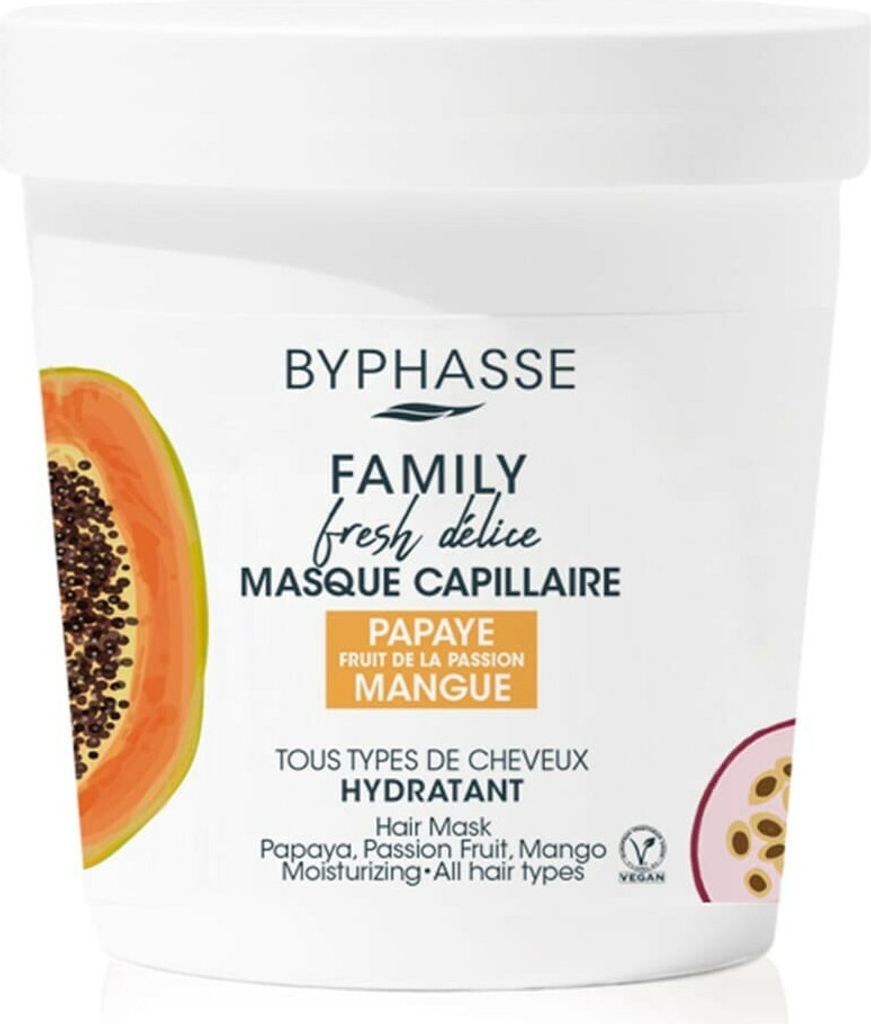 Byphasse Family Fresh Delice Mascarilla Todo Tipo De Cabello 250ml
