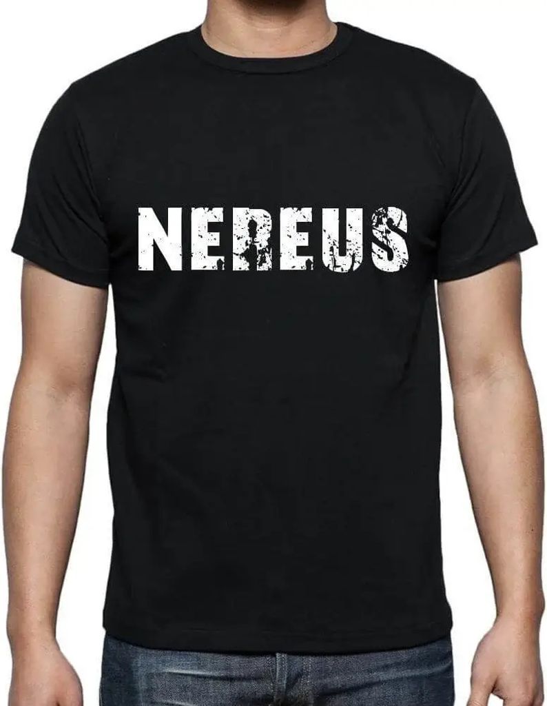 Herren Grafik T-Shirt Nereus Öko-Verantwortlich Vintage Jahrgang Kurzarm Lustige Druck Geburtstag Geschenk Mann