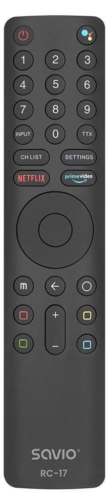 Savio SAVPILOTRC17 XIAOMI, TV, IR/Bluetooth, Naciśnij Zdjęcie produktu 