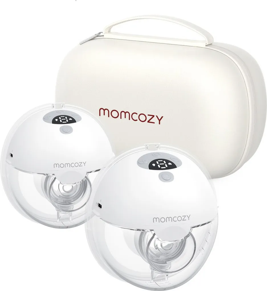 Momcozy M5 Tire-lait Électrique Double Mains Libres avec Étui de Rangement