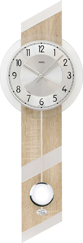 Horloge AMS 7415 Silencieuse - Finissez-en avec le Tic-Tac Incessant