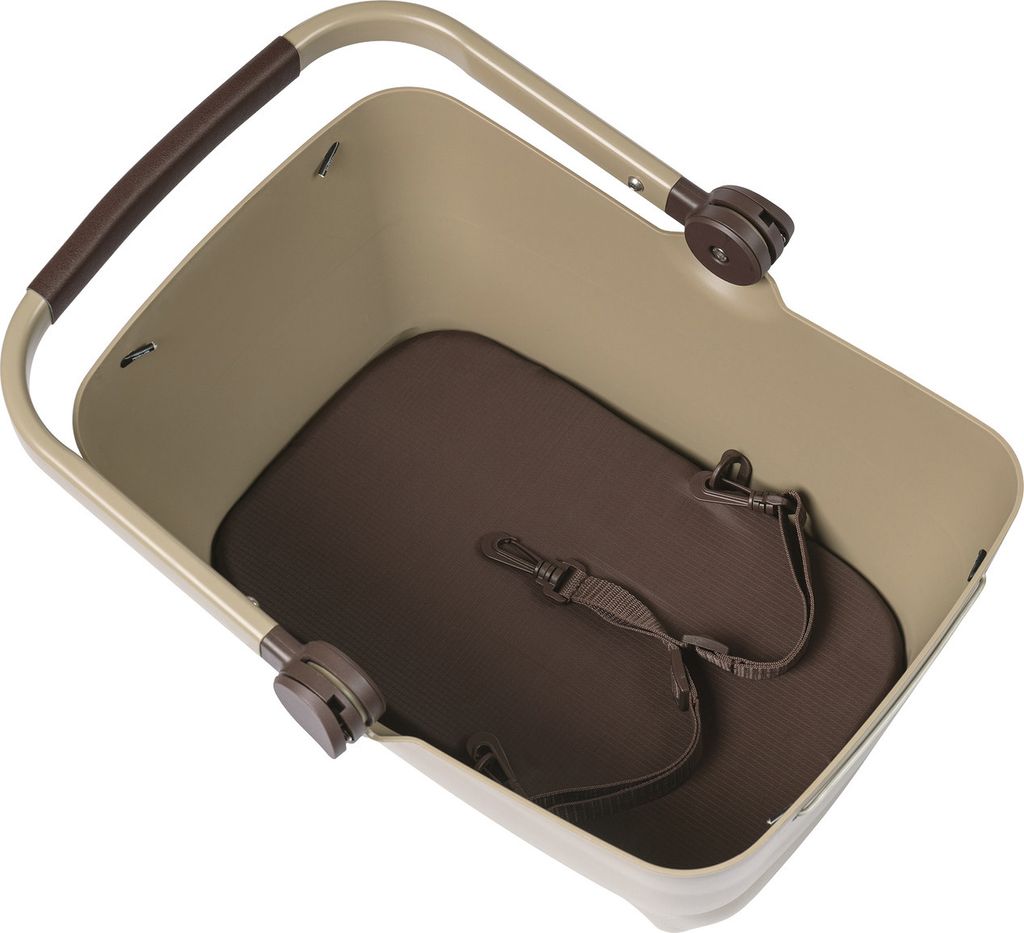 Basil HR-Tierfahrradkorb Buddy MIK 45x32x22cm, biscotti Produktbild 3