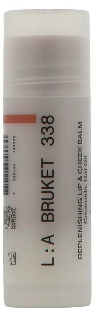 L:A BRUKET Bálsamo nutritivo para labios y mejillas, tono Imagen del producto 