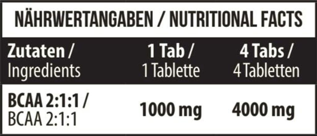 MST - BCAA 1000 (90 Tabl.) Produktbild 3