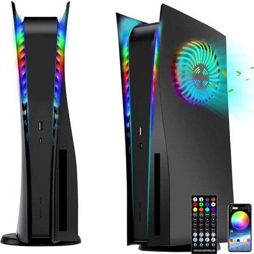 Playstation 5 Faceplate - Premium Console Skin Cover - Accessoires für PS5 - Disk Edition Abdeckung