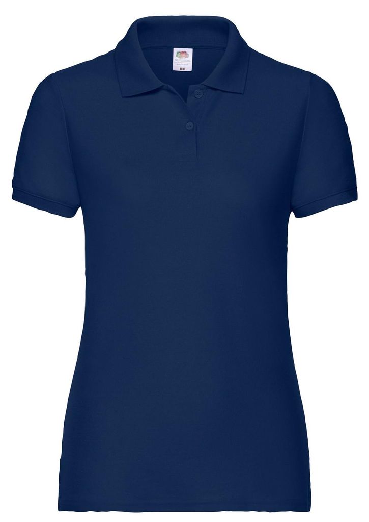 Fruit of the Loom - Poloshirt für Damen LT1865 (XL) (Marineblau)