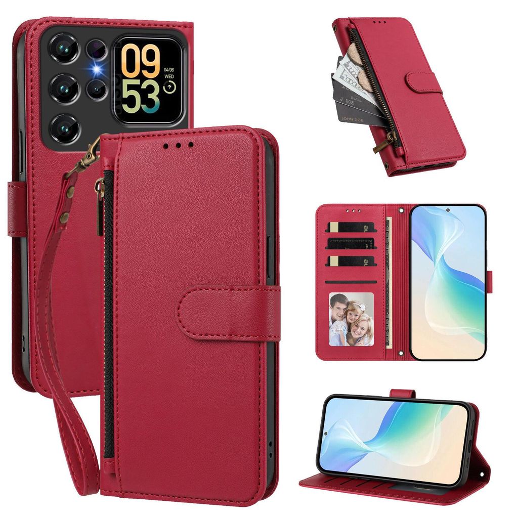 Geldbörse Hülle für Oukitel C62 / C62 Pro, Kunstleder Produktbild 