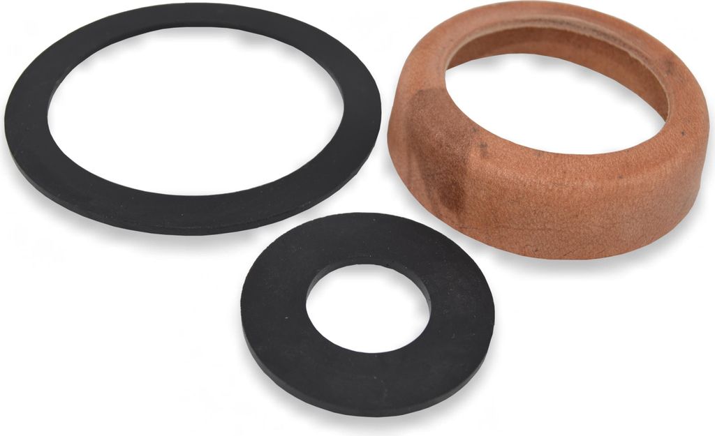 Dichtungssatz 3-teilig für Handpumpe Brunnen Garten Produktbild 
