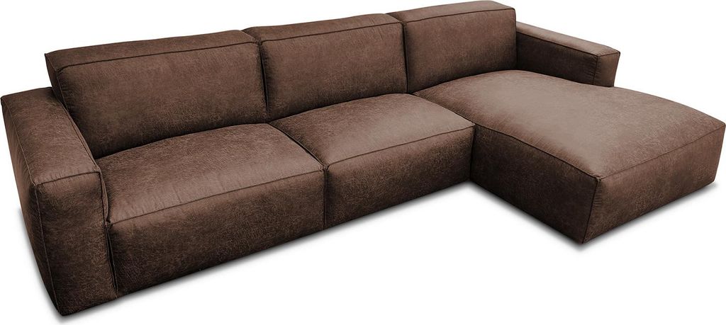 home24 Ecksofa mit Longchair