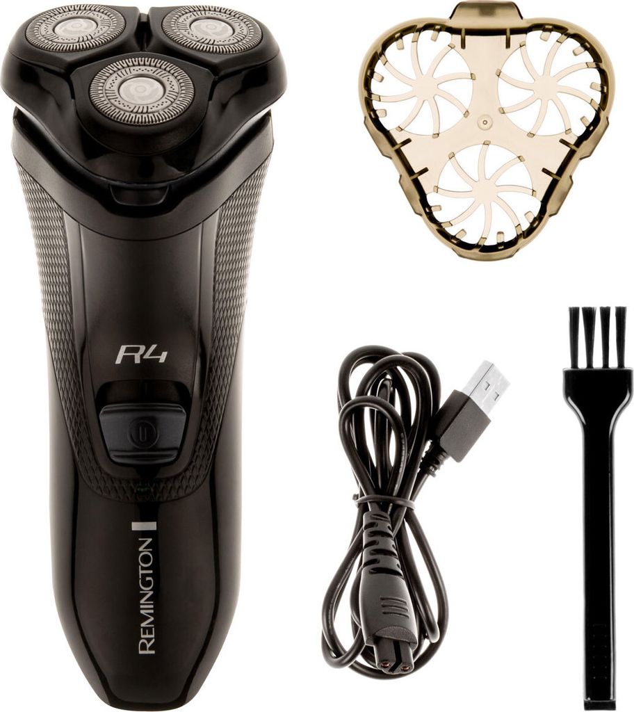 Remington Elektrischer Rasierer Herren Nass Trocken Rasierapparat R4 Mens Effektiv Geeignet