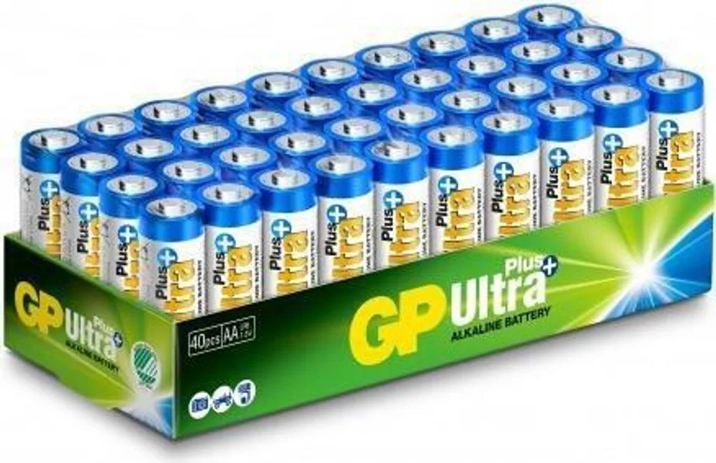 Piles AA LR6 GP Ultra Plus Anti-Fuite Longue Durée 1.5V GP 15AUP 151381