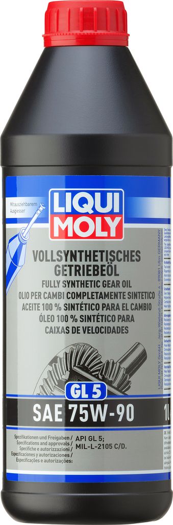 Liqui Moly GL5 SAE 75W-90 VS 1 Liter Dose Reifen Produktbild 