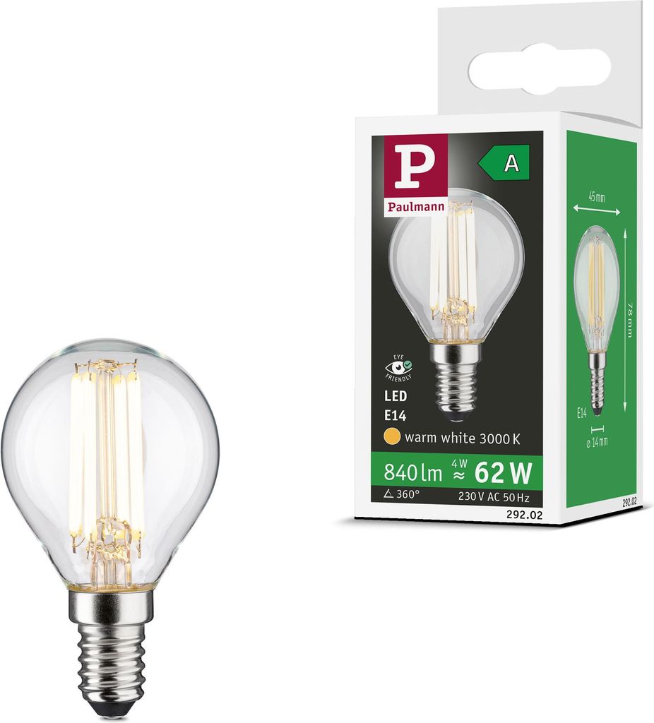 Paulmann Eco-Line Filament 230V LED Tropfen 78mm