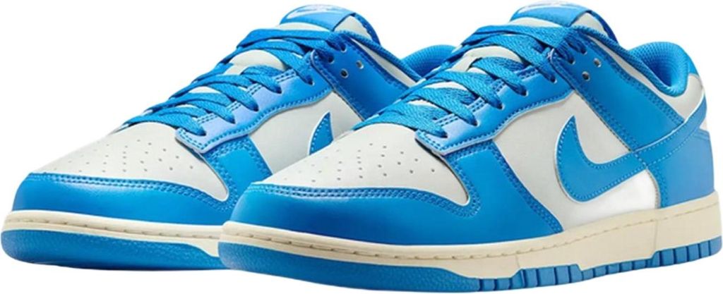 Nike Dunk Low Retro Herren Sneaker Blau Größe 43