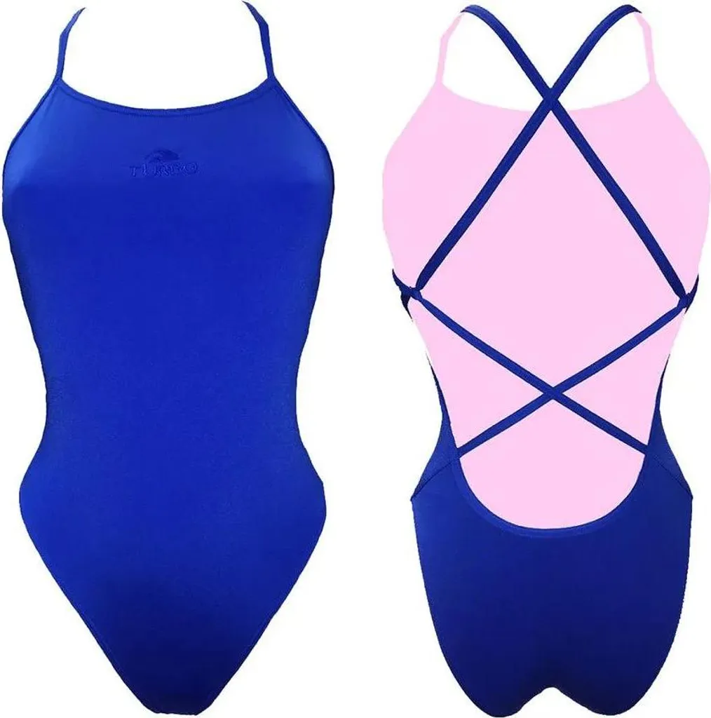 Maillot de natation une pièce Turbo Sirene Bleu Taille L pour Femme