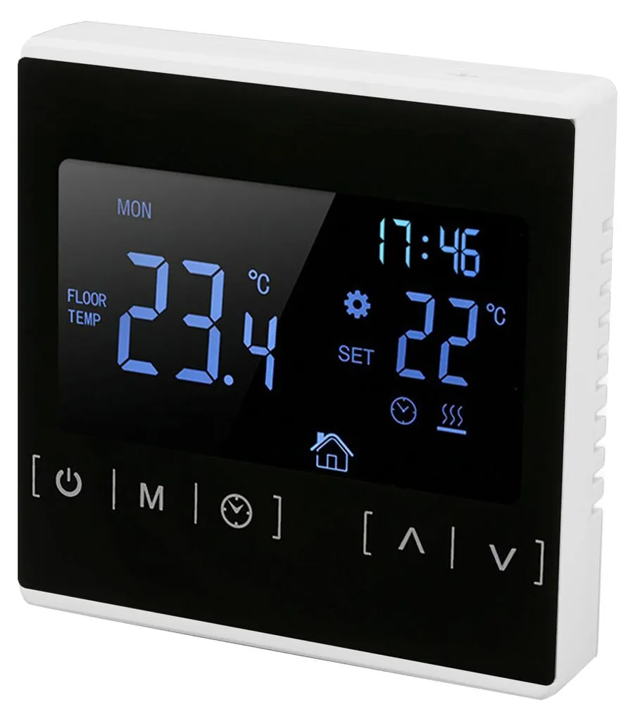 Thermostat Tactile Rétroéclairé à Double Régulateur Haute Performance - 2