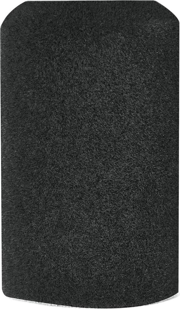 INF Schwarzer Mikrofonüberzug für JBL PartyBox Mikrofone - Windschutz Schaumstoff