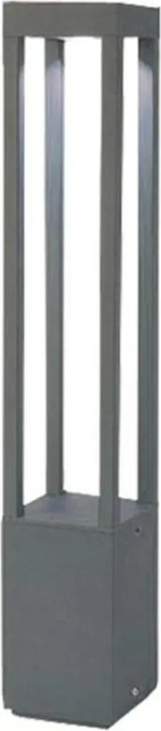 Éclairage pour allée de jardin lampadaire extérieur carré 65cm LED 5W