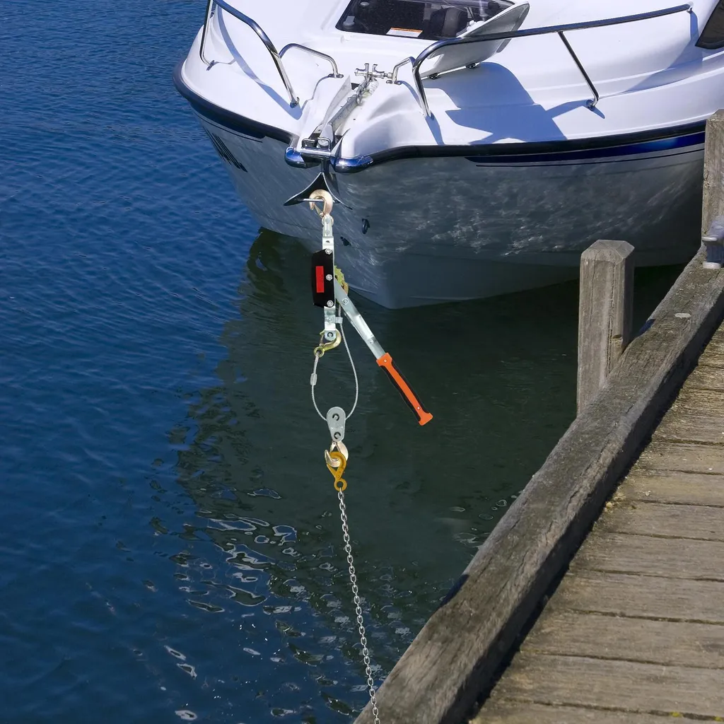 Palan manuel 4 tonnes : solution de levage sans effort à 3 crochets - 10