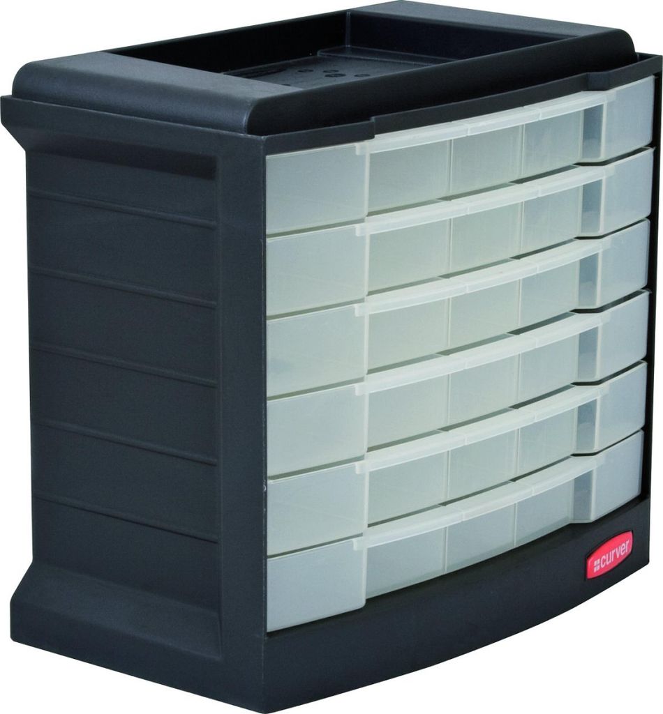 Organizer Curver 07752-498, met 6 lades Productafbeelding 