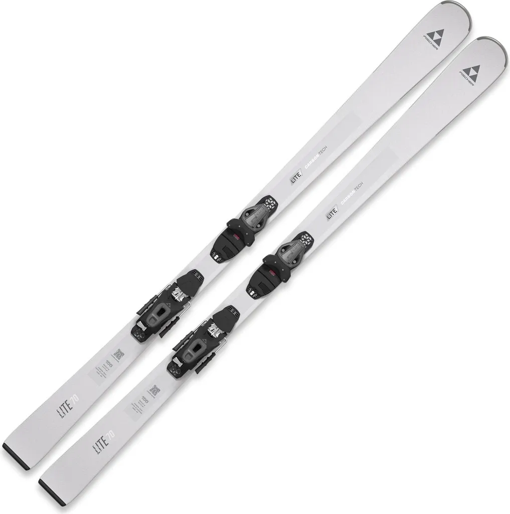 Ski Alpin pour Piste Préparée - Fischer Lite 70 - 165 cm - Gris