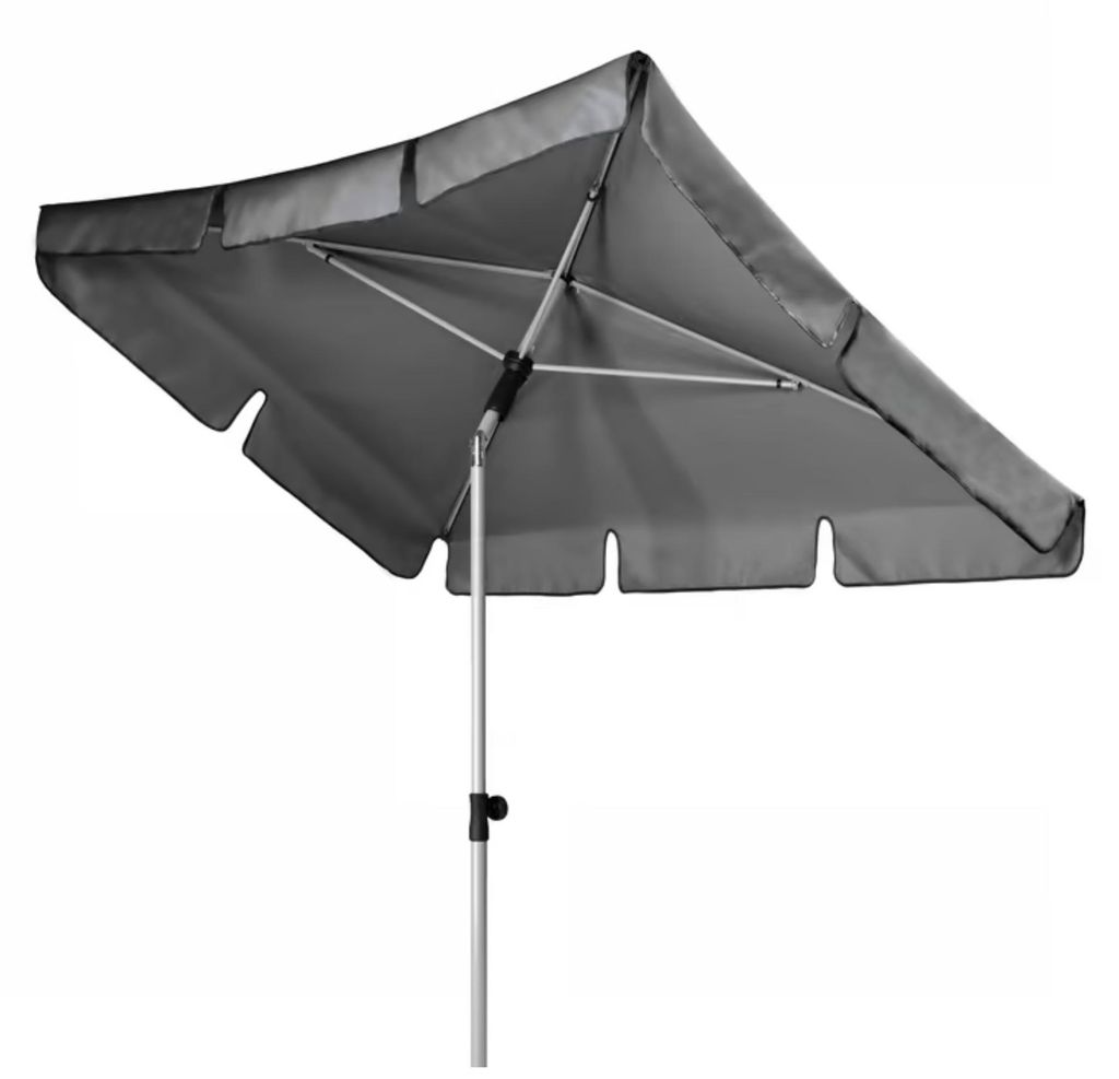 Doppler Balkonschirm Rechteckschirm 180 x 120 cm Anthrazit Produktbild 