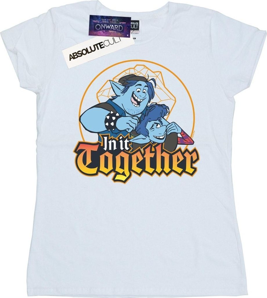 Disney - "Onward In It Together" T-Shirt für Damen BI36513 (M) (Weiß)