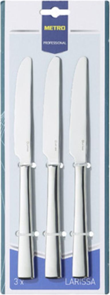 METRO PROFESSIONAL 11835.6 Menümesser Larissa - Chromstahl 13/0, 12 Stück