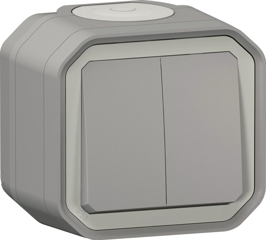 Legrand Plexo NEW FRAP 069715L Doppelwechselschalter 1 (069715L)