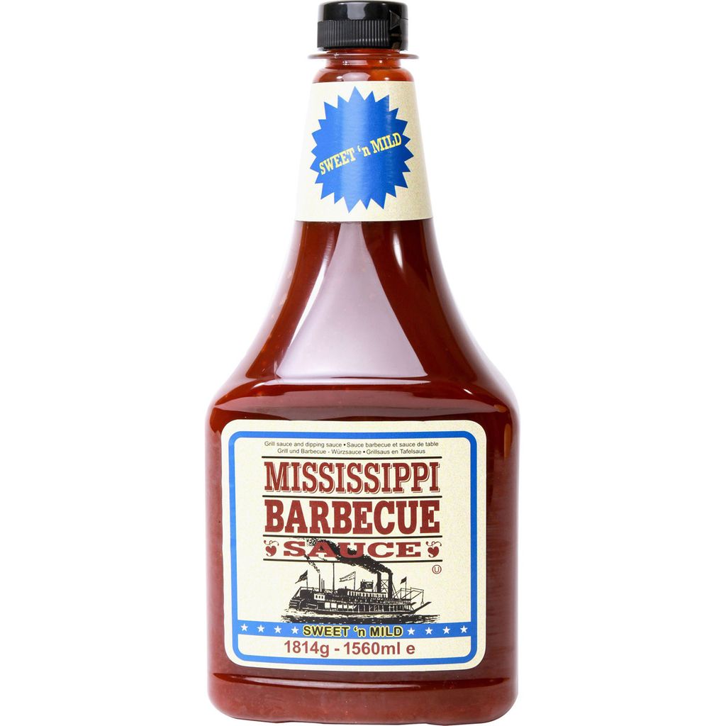 Mississippi Barbecue Sauce Sweet mild leicht süsslich Produktbild 