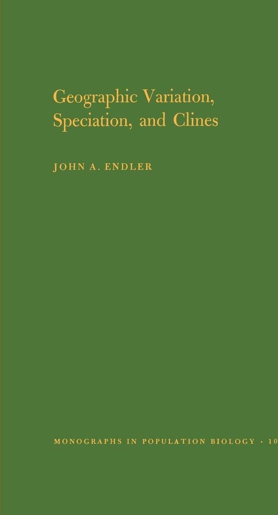 Geographic Variation, Speciation and Clines