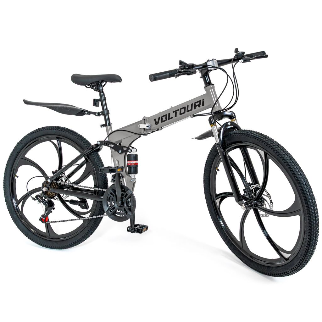 Voltouri Klappbares Mountainbike 26" – 21 Shimano-Gänge, Produktbild 