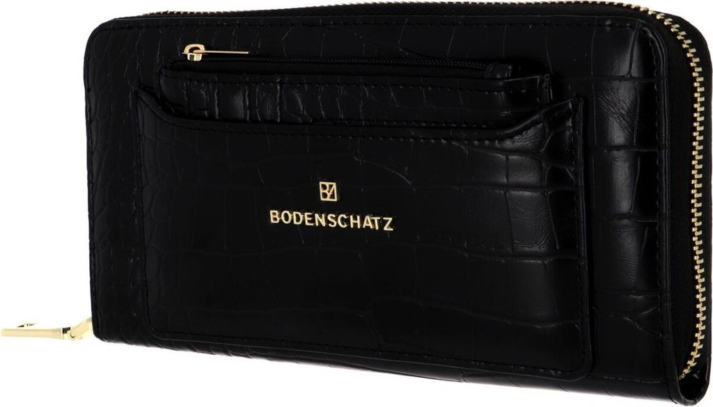Bodenschatz Geldbörse Zip Around Wallet Black schwarz Produktbild 