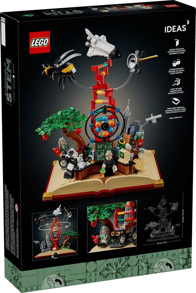 Projet Créatif Adulte LEGO 21355 L'Origine du STEM pour Détente et Déco - 11
