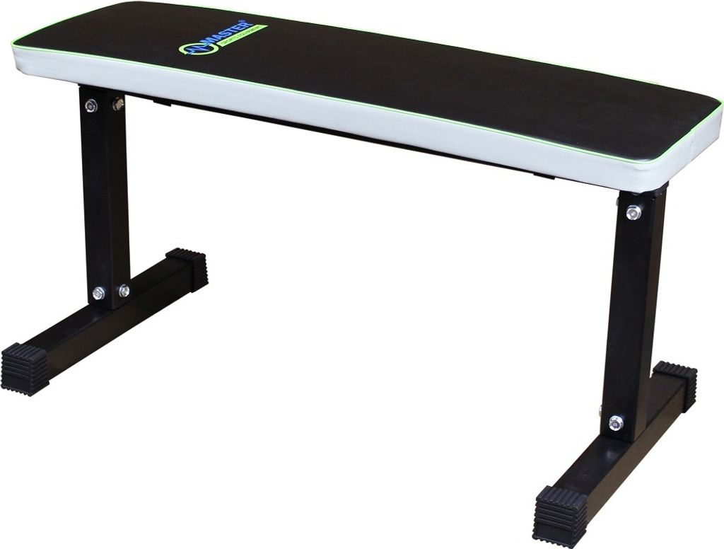 Gerade Trainingsbank 99x53x50 cm, 100 kg Belastbarkeit, rutschfeste Oberflächen