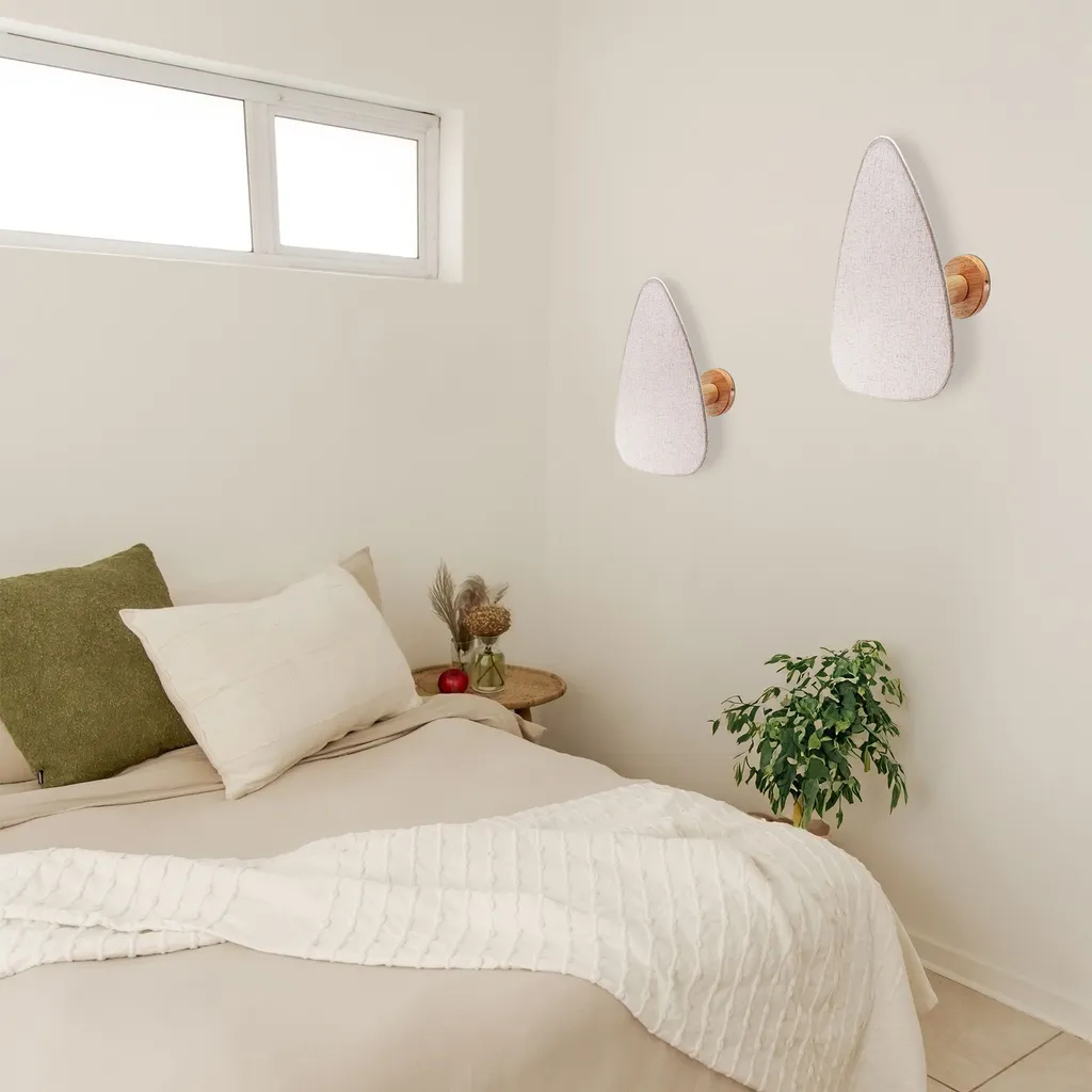 Applique Murale Toolight Beige : Solution d'Éclairage Doux anti-Reflet - 6