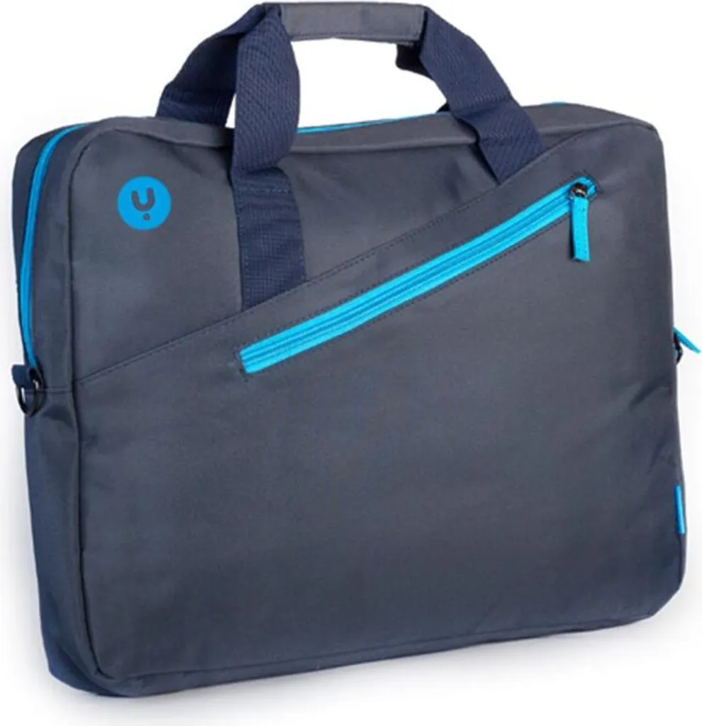 Sacoche PC 15.6 antichoc NGS Ginger Blue porte-documents résistant - 3